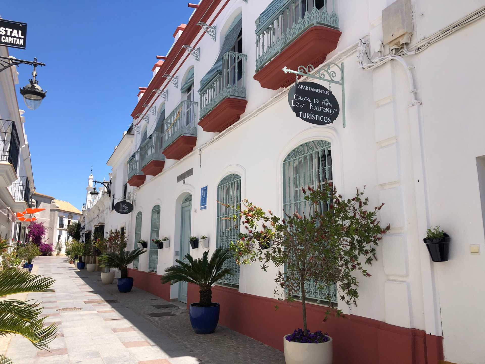 Fachada La Casas de los Balcones